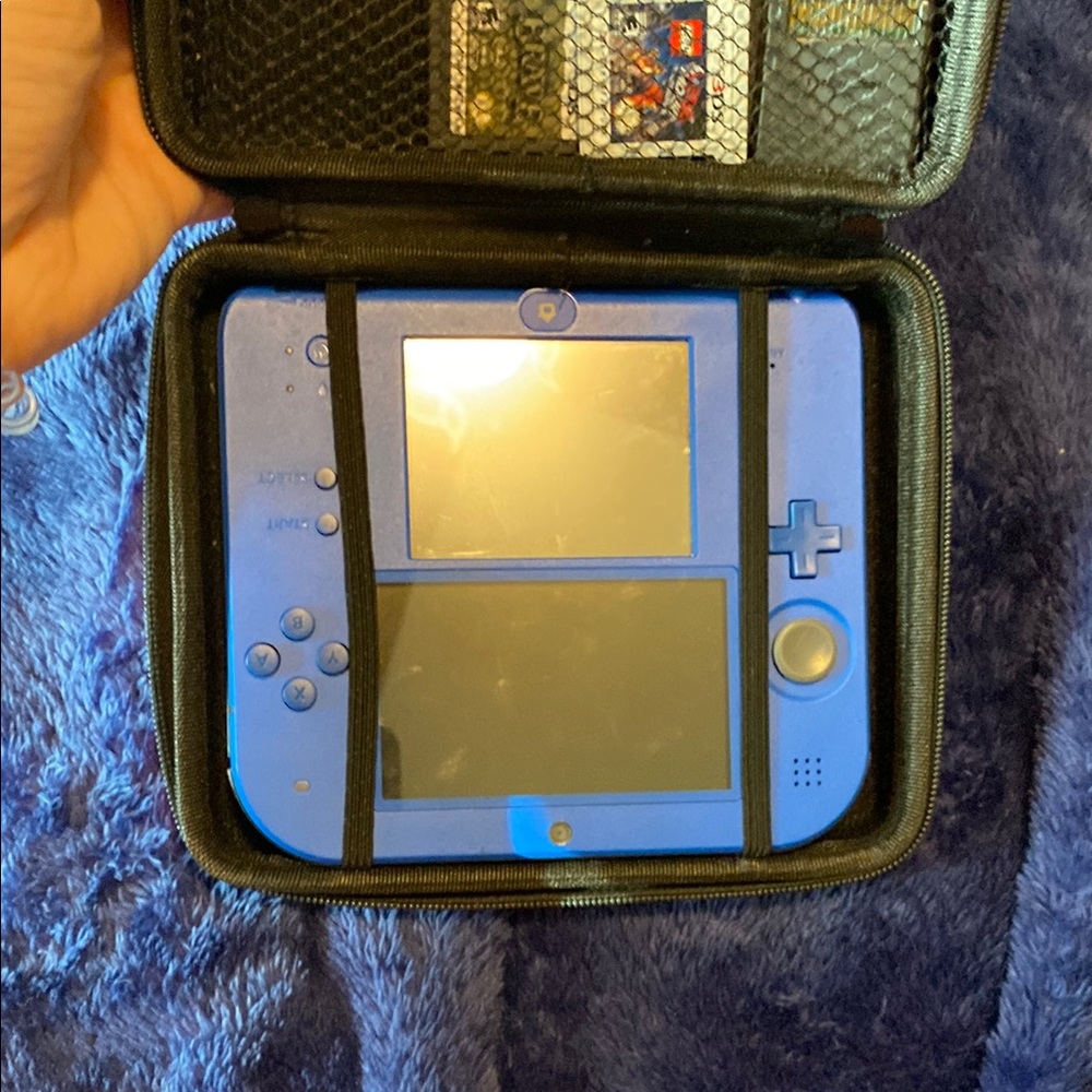 Nintendo 2DS Blue Handheld Console